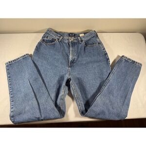 VTG 90s "Mom Jeans" Gap Reverse Fit Womens 12 Regular High Rise Tapered Leg
